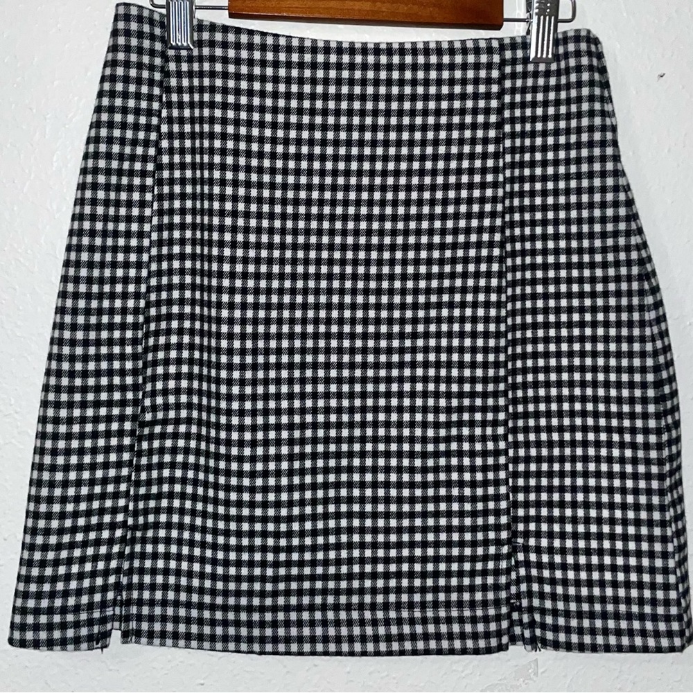 Checkered Mini Skirt